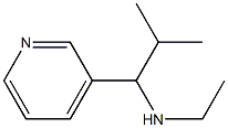 乙基[2-甲基-1-(吡啶-3-基)丙基]胺,1183098-99-8,结构式