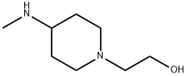 2-[4-(methylamino)piperidin-1-yl]ethan-1-ol 化学構造式