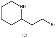 2-(2-BROMO-ETHYL)-PIPERIDINE HYDROCHLORIDE 化学構造式