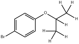 4-(iso-Propoxy-d7)-bromobenzene Struktur
