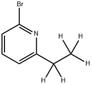 2-Bromo-6-(ethyl-d5)-pyridine Structure