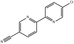 5-Cyano-5'-chloro-2,2'-bipyridine Structure