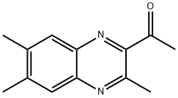 1-(3,6,7-Trimethylquinoxalin-2-yl)-ethanone Struktur