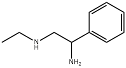 (2-氨基-2-苯基乙基)(乙基)胺 结构式