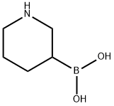 PIPERIDINE-3-BORONIC ACID Structure
