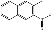 NAPHTHALENE,2-METHYL-3-NITRO- Structure
