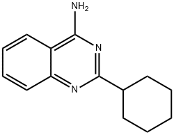 4-Amino-2-(cyclohexyl)quinazoline Structure