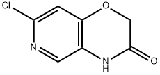 7-Chloro-4H-pyrido[4,3-b][1,4]oxazin-3-one 化学構造式