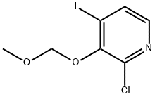 2-氯-4-碘-3-(甲氧基甲氧基)吡啶,1207973-14-5,结构式
