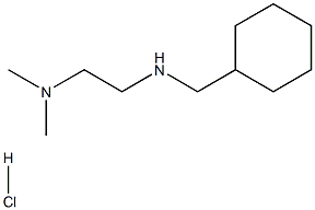 (环己基甲基)[2-(二甲氨基)乙基]胺盐酸 结构式