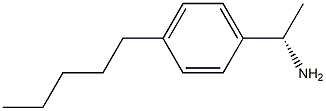 (1S)-1-(4-PENTYLPHENYL)ETHANAMINE Structure