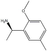 (1R)-1-(2-METHOXY-5-METHYLPHENYL)ETHANAMINE Structure