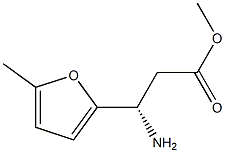 METHYL (3S)-3-AMINO-3-(5-METHYLFURAN-2-YL)PROPANOATE Structure
