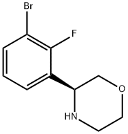 1212846-63-3 (3S)-3-(3-BROMO-2-FLUOROPHENYL)MORPHOLINE