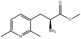 METHYL (2S)-2-AMINO-3-(2,6-DIMETHYL(3-PYRIDYL))PROPANOATE Struktur