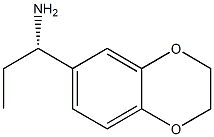 (1S)-1-(2,3-DIHYDRO-1,4-BENZODIOXIN-6-YL)PROPAN-1-AMINE Struktur