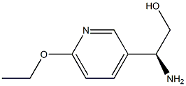 (2S)-2-AMINO-2-(6-ETHOXY(3-PYRIDYL))ETHAN-1-OL Struktur