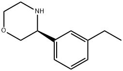 (3S)-3-(3-ETHYLPHENYL)MORPHOLINE Structure