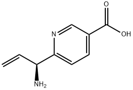 6-((1S)-1-AMINOPROP-2-ENYL)PYRIDINE-3-CARBOXYLIC ACID Struktur