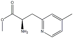 METHYL (2R)-2-AMINO-3-(4-METHYL(2-PYRIDYL))PROPANOATE Structure