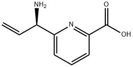 6-((1R)-1-AMINOPROP-2-ENYL)PYRIDINE-2-CARBOXYLIC ACID,1213425-03-6,结构式