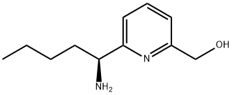 [6-((1S)-1-AMINOPENTYL)-2-PYRIDYL]METHAN-1-OL 结构式