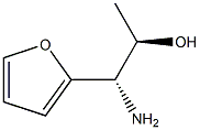 (1S,2R)-1-AMINO-1-(2-FURYL)PROPAN-2-OL 结构式