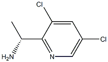 (R)-1-(3,5-二氯吡啶-2-基)乙烷-1-胺, 1213560-75-8, 结构式