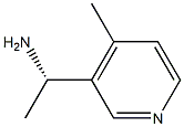 (1S)-1-(4-METHYL(3-PYRIDYL))ETHYLAMINE Structure