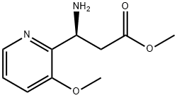 1213593-95-3 METHYL (3S)-3-AMINO-3-(3-METHOXY(2-PYRIDYL))PROPANOATE