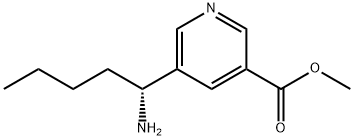 1213918-94-5 METHYL 5-((1R)-1-AMINOPENTYL)PYRIDINE-3-CARBOXYLATE