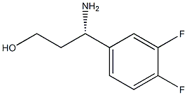 1213927-64-0 (3S)-3-AMINO-3-(3,4-DIFLUOROPHENYL)PROPAN-1-OL