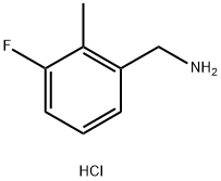 3-FLUORO-2-METHYLBENZYLAMINE Hydrochloride Structure