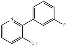 3-Hydroxy-2-(3-fluorophenyl)pyridine Struktur