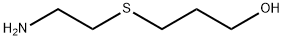 3-[(2-aminoethyl)sulfanyl]propan-1-ol Struktur