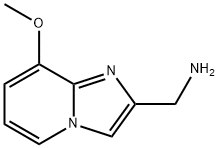 {8-methoxyimidazo[1,2-a]pyridin-2-yl}methanamine Struktur