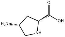 D-Proline, 4-amino-, (4R)- Structure