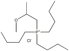Phosphonium,tributyl(2-methoxypropyl)-,chloride Structure