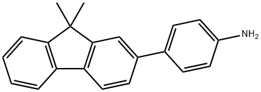 Benzenamine,4-(9,9-dimethyl-9H-fluoren-2-yl)- Struktur