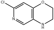 7-Chloro-3,4-dihydro-2H-pyrido[4,3-b][1,4]oxazine Structure