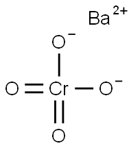 Barium chromate Struktur