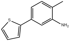 2-Methyl-5-(thiophen-2-yl)aniline Structure