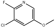 2-氟-3-氯-5-甲氧基吡啶, 1227574-55-1, 结构式