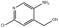 (5-Amino-2-chloro-pyridin-4-yl)-methanol Structure