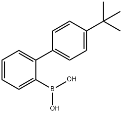 Boronic acid, B-[4'-(1,1-dimethylethyl)[1,1'-biphenyl]-2-yl]- Structure