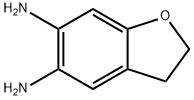 5,6-二氨基-2,3-二氢苯并呋喃 结构式