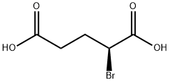 Pentanedioic acid, 2-bromo-, (2S)- 化学構造式