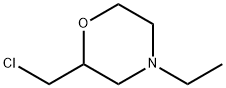 Morpholine, 2-(chloromethyl)-4-ethyl- Structure