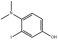 Phenol, 4-(dimethylamino)-3-iodo- Struktur