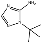 1-叔丁基-1H-1,2,4-三唑-5-胺,1247143-86-7,结构式